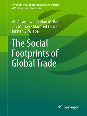 cover image of The Social Footprints of Global Trade